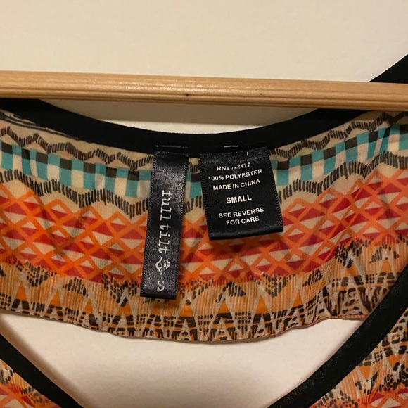 Aztec print Tank Top - Picture 3 of 3